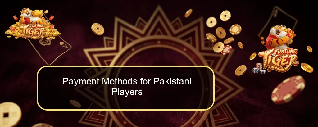 Payment Methods for Pakistani Players